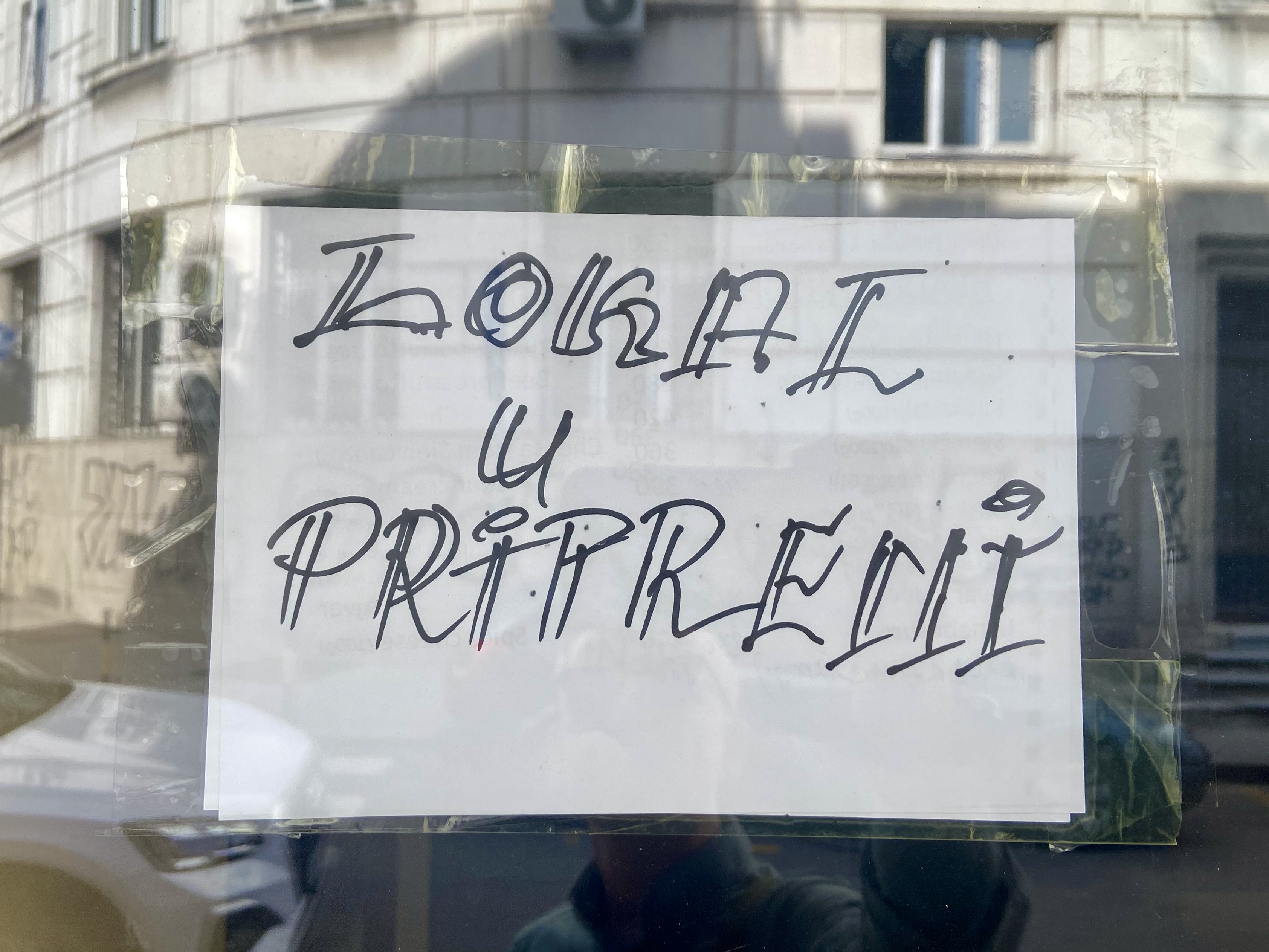 Lokal u pripremi