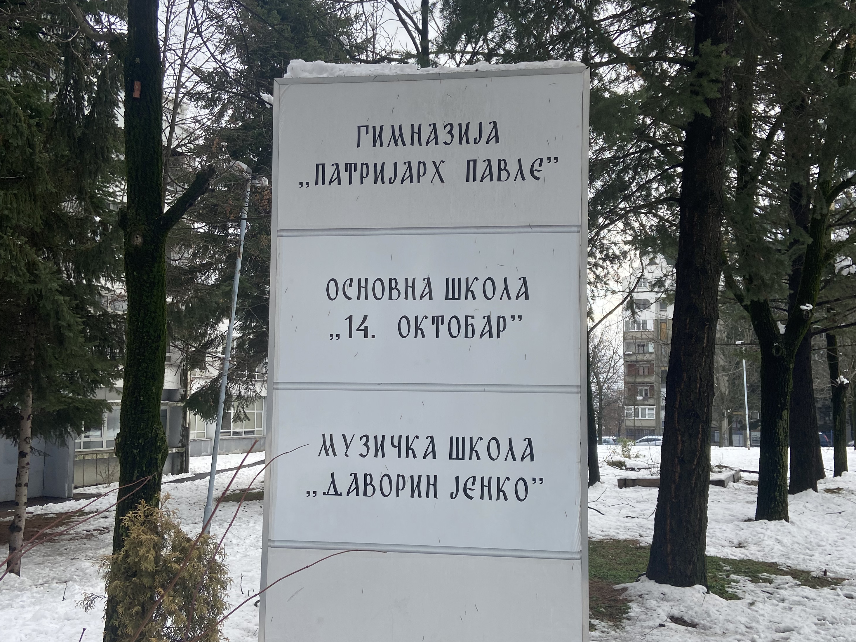 Gimnazija Patrijarh Pavle