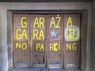 Garaža Garage No Parking